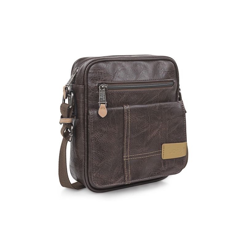 Lois bolso composicion med solapa marron