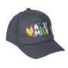 Gorra Marvel junior negra logo comic