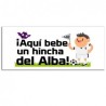 Taza Alba ¡Aqui bebe un hincha del Alba!