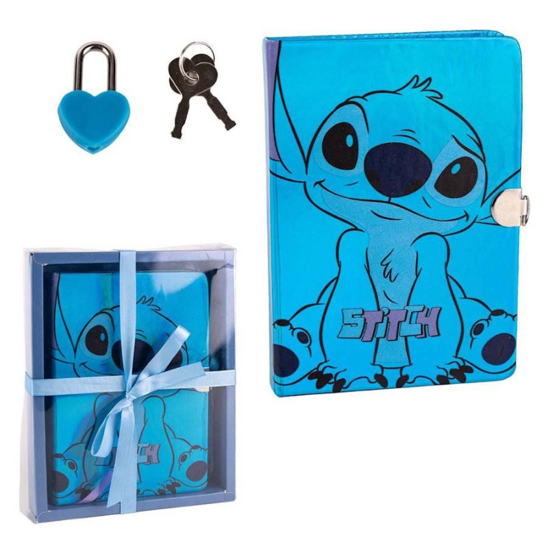 Stitch diario candado