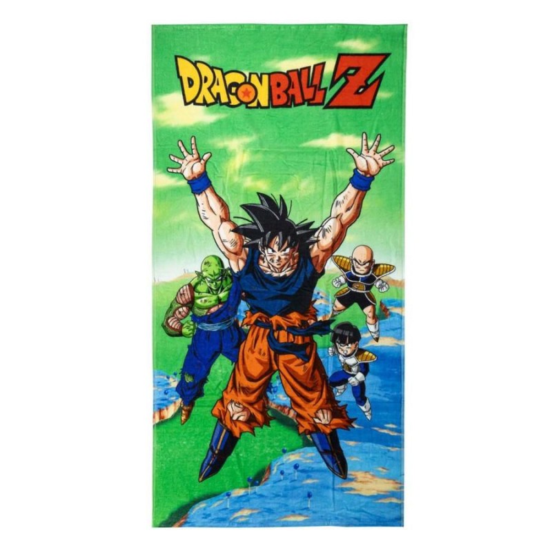 Dragon Ball Toalla verde algodon