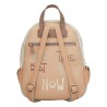 Aneke mochila oval letras peace