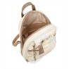 Aneke mochila oval letras peace