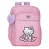 Hello Kitty Mochila 38cm Hearts Dots