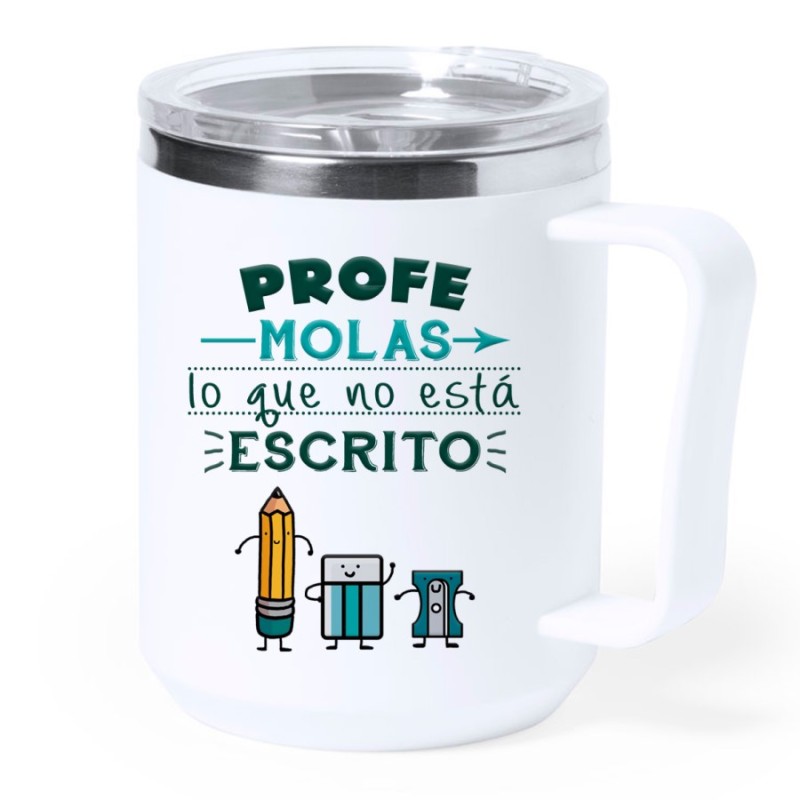 Taza termica profe molas