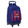 Barcelona Mochila carro compact azul listas