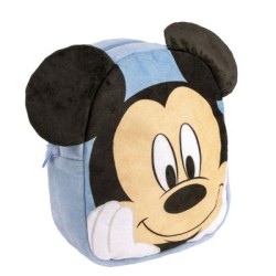 Mickey Mochila guar suave azul