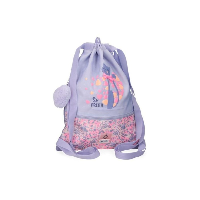 Enso saco Mochila gato pretty