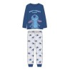 Stitch Pijama junior marino