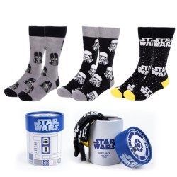 Star wars pack calcetines 3 piezas 38-45