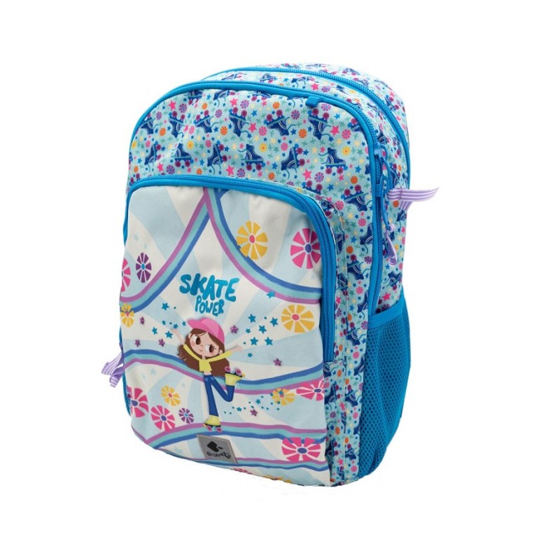 Busquet Mochila gr patinadora flower