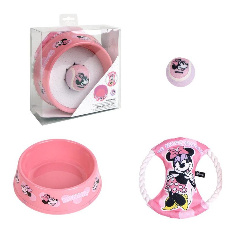 Minnie set comedero juego pelota