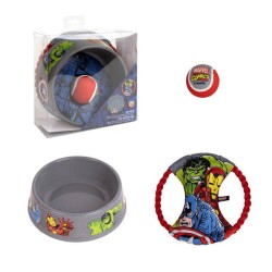 Marvel set mascotas comedor juego pelota