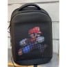 Mochila pantalla LED con powerbank