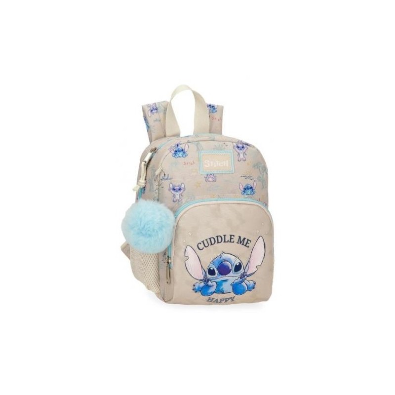 Stitch mochila paseo 23cm cuddle