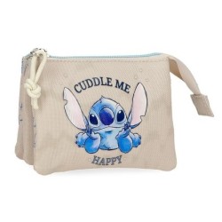 Stitch monedero triple cuddle