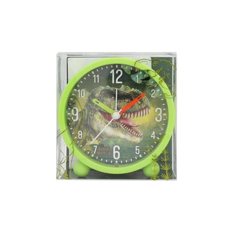 Dino reloj despertador