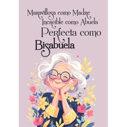 Tarjeta bisabuela perfecta